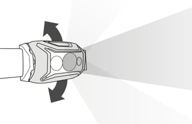 Petzl Actik Core hodelykt, grå
