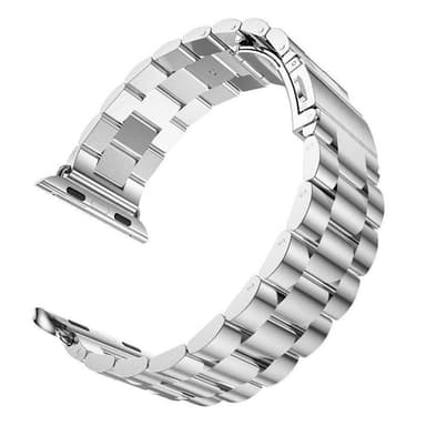 Klokkearmbånd i rustfritt stål til Apple Watch, 42/44/45mm
