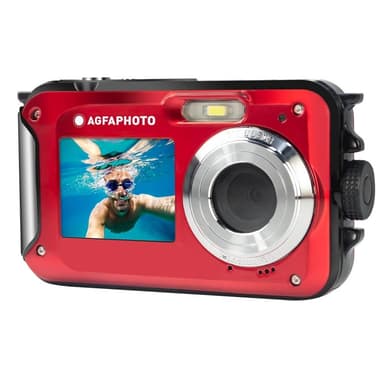 Agfa Digitalt kamera WP8000 CMOS WP 24MP Rød Full HD
