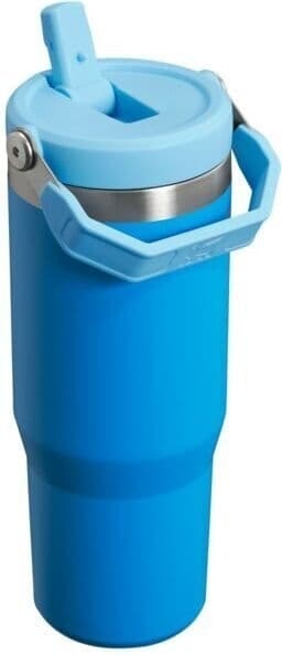 Stanley IceFlow Flip Straw Tumbler termosflaske, blå, 890 ml