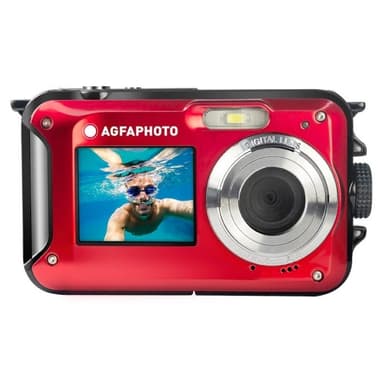 Agfa Digitalt kamera WP8000 CMOS WP 24MP Rød Full HD