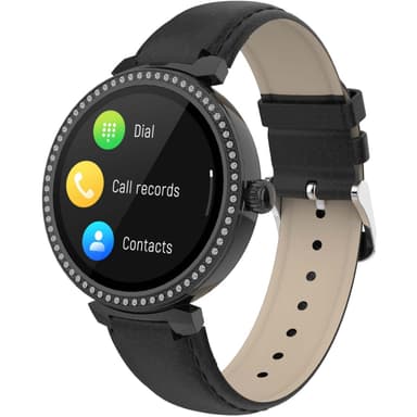 Denver SWC-342B Bluetooth SmartWatch med puls- og oksygenmåler