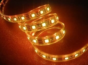 SMD LED-stripe, gul (60cm)