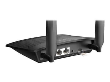 TP-LINK TL-MR100 trådløs ruter på skrivebordet