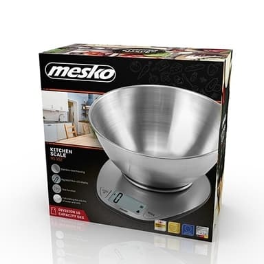 Mesko Kjøkkenvekt med skål - MS 3152