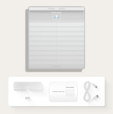 Withings Body Scan smartvekt, hvit