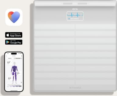Withings Body Scan smartvekt, hvit