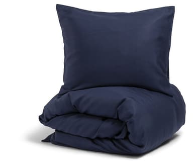 Nottingham sengesett King size, Satin, Navy