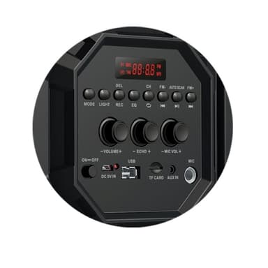 Rebeltec SoundBOX 460 trådløs Bluetooth-høyttaler, svart