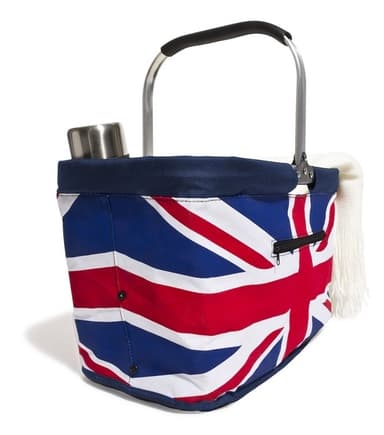 Queen Anne Carry sammenleggbar kurv svart 30L