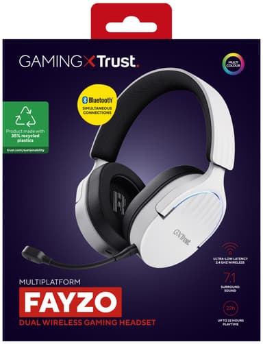 Trust GXT491W Fayzo trådløst gamingheadset