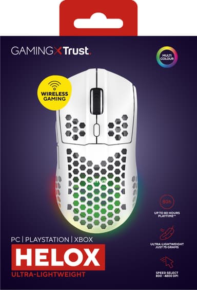 Trust GXT929W Helox trådløs gamingmus