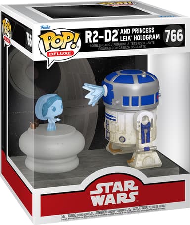 Funko Pop! Star Wars actionfigur (R2-D2 with Leia projection)