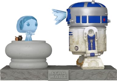 Funko Pop! Star Wars actionfigur (R2-D2 with Leia projection)