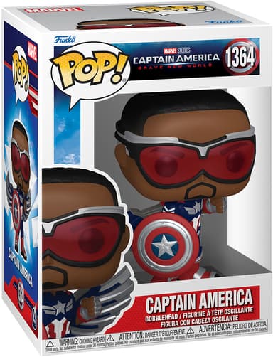 Funko Pop! Marvel Captain America: BNW actionfigur (Captain America)