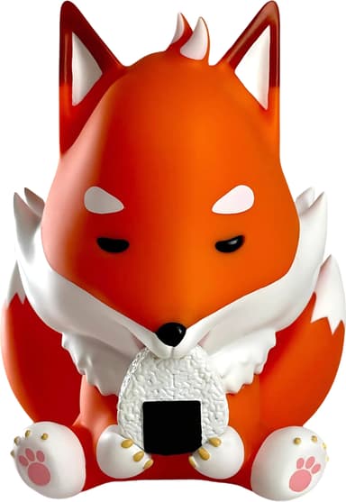 Plastoy Mogu Pets sparegris (Kitsune Onigiri)