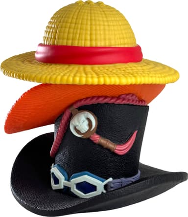Plastoy One Piece sparegris (Stack of Hats)