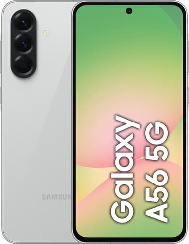 Samsung Galaxy A56 5G smarttelefon 8/128GB (lysegrå)