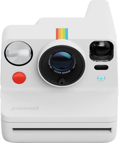 Polaroid Now+ Gen. 3 instant camera (hvit)