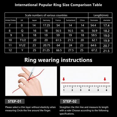 Smart Ring Bluetooth Finger Health Tracker 19,9 mm indre diameter