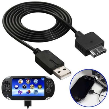 Sony PS Vita 1000 PSV1000 Datasynkroniseringslader Kablet Spilltilbehør