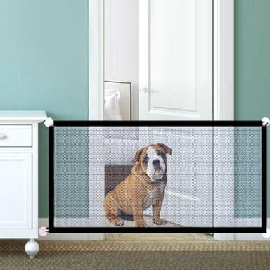 Sammenleggbart hundekatt kjæledyrsikkert nettgjerde - 110* 72CM