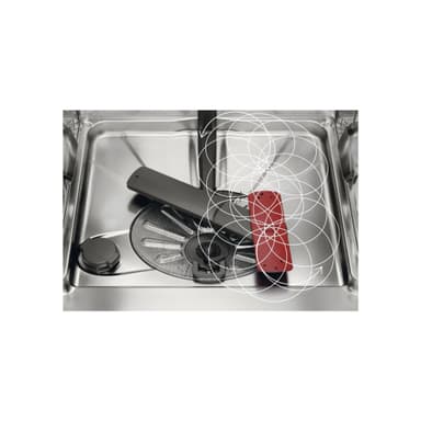 AEG Oppvaskmaskin FBB63647PW (Hvit)