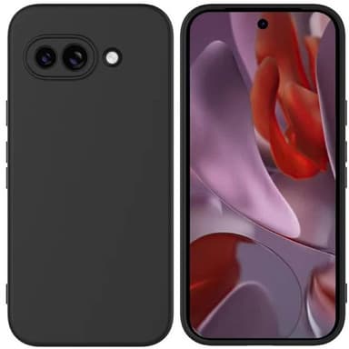 Liquid silikondeksel Google Pixel 9a - Svart
