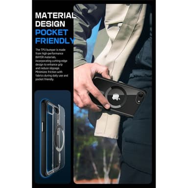 SUPCASE UB Mag deksel iPhone 16e - Svart