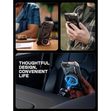SUPCASE UB Grip deksel iPhone 16e - Svart
