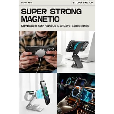SUPCASE UB Mag XT deksel iPhone 16e - Svart