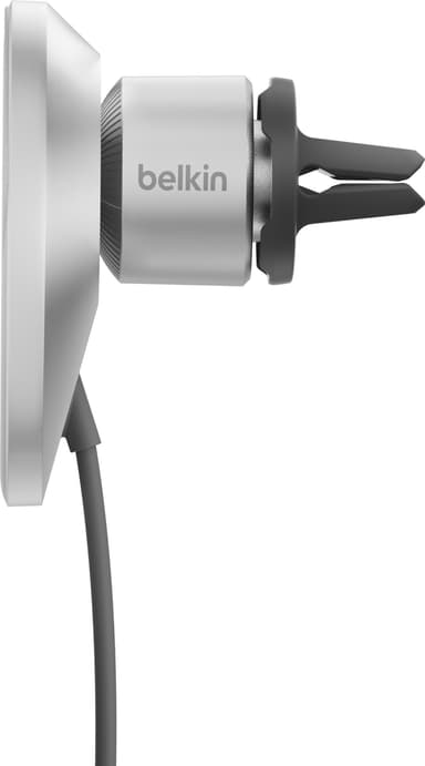 Belkin BoostCharge Pro Qi2 15W magnetisk billader (hvit)