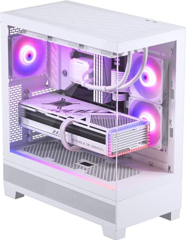 Phanteks XT View PC kabinett (hvit)