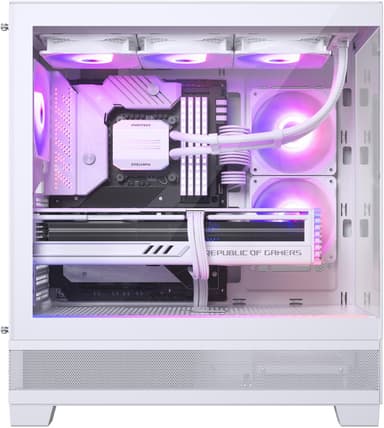 Phanteks XT View PC kabinett (hvit)