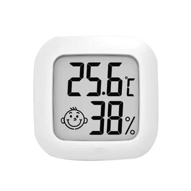 Mini-hygrometer for temperatur og luftfuktighet