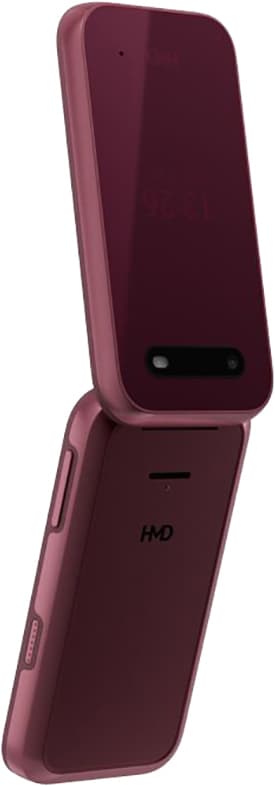 HMD 2660 mobiltelefon (rød)