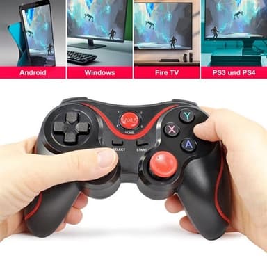 Trådløs håndkontroll til Smartphone / Tablet / PC / PS3 / PS4