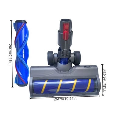 Gulvmunnstykke med LED for Dyson V6 / V7 / V8 / V10 / V11 / V15