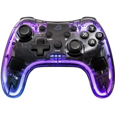 Blackstorm Surge RGB-Håndkontroll – Trådløs Spillkontroller for Flere Plattformer