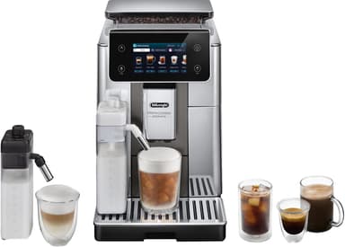 De'Longhi PrimaDonna Aromatic kaffemaskin ECAM630.75.TSM (sølv)