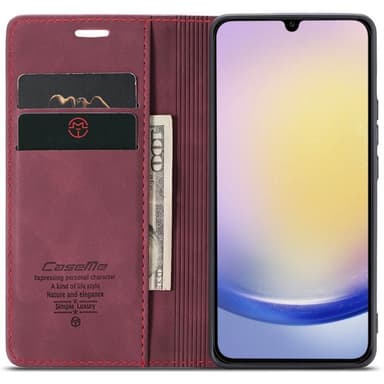 CaseMe mobildeksel 013 Samsung Galaxy A36 5G - Burgunder