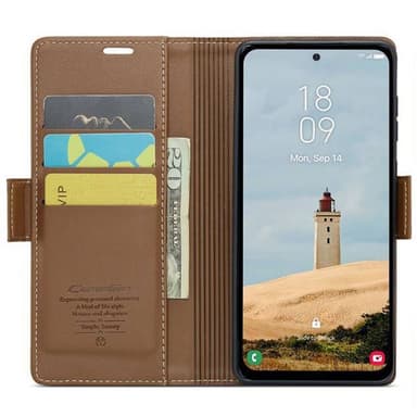 CaseMe mobildeksel 023 Samsung Galaxy A36 5G - Brun