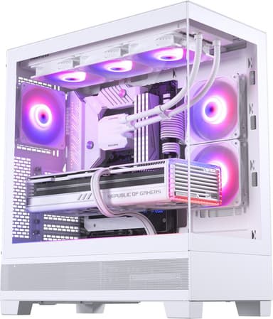 Phanteks XT View PC kabinett (hvit)