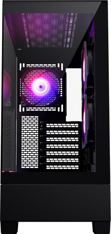 Phanteks XT View PC kabinett (sort)