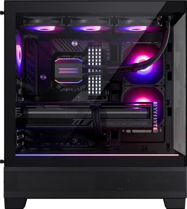 Phanteks XT View PC kabinett (sort)