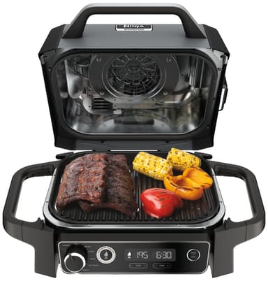Ninja Woodfire elektrisk grill OG701EU (grå og sort)