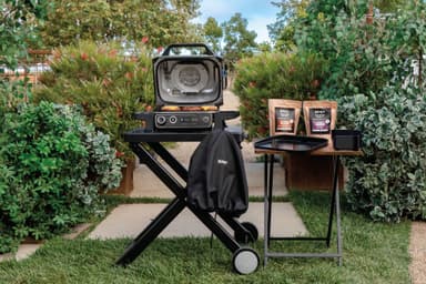 Ninja Woodfire elektrisk grill OG701EU (grå og sort)