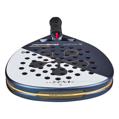 Bullpadel Hack 04 Tour Final 2024 padelracket - Diamantform, 365-375 g, TriCarbon 18K