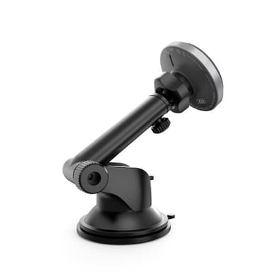 XO Magnetisk bilholder med 15 W trådløs lader og sugekopp