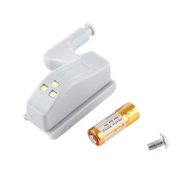 Sensor LED skapbelysning / garderobedørbelysning - 10-pakning